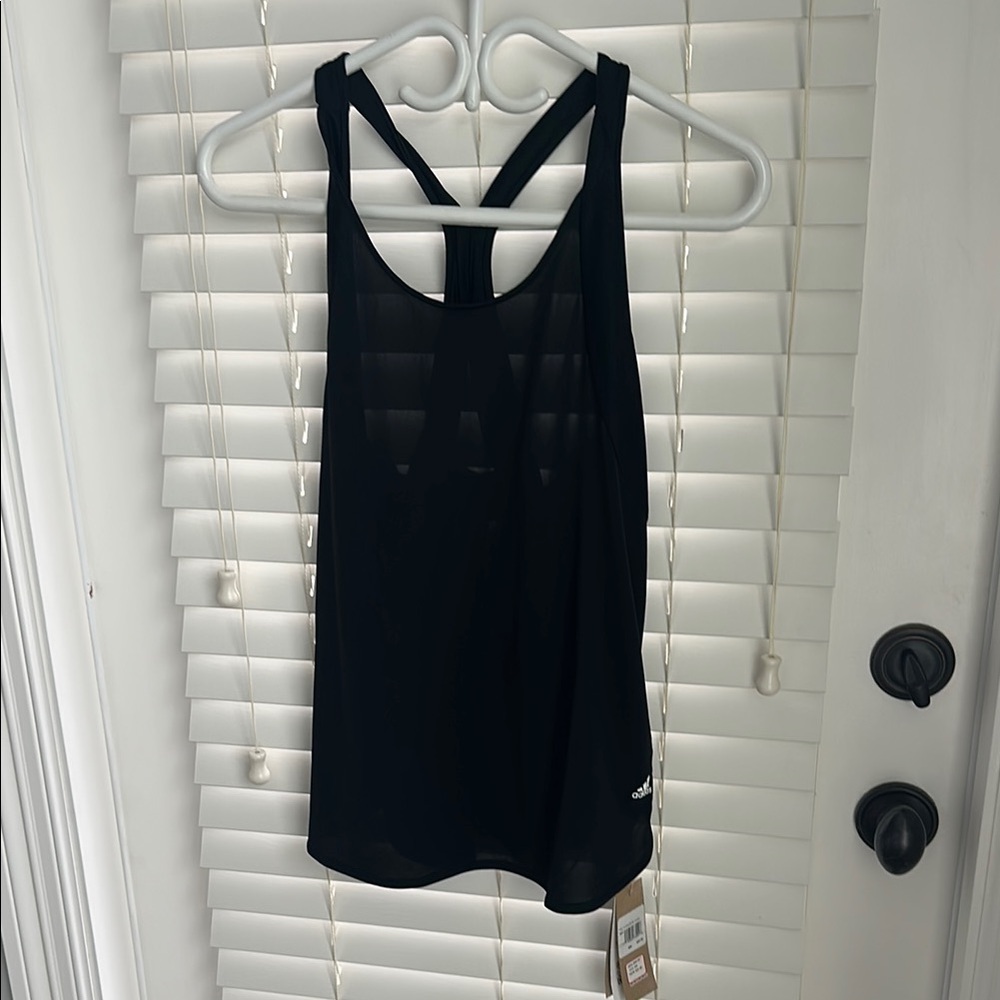 Black Adidas Women's Tank Top